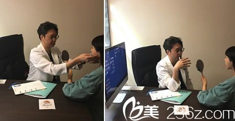 具贤国院长授受爱美者咨询 具贤国院长授受爱美者咨询