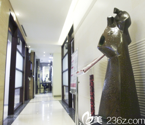 韩国MIGO整形外科医院楼道