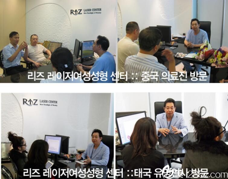 李炯根正在给各国分享私密整形经验和技术 李炯根正在给各国分享私密整形经验和技术