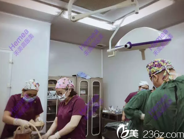 北京禾美嘉自体脂肪隆胸手术过程