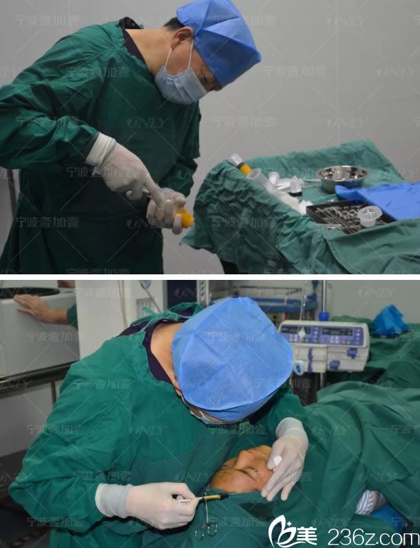 郭光跃院长操作脂肪分离和注射过程 郭光跃院长操作脂肪分离和注射过程