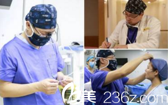 工作中的金光逸 工作中的金光逸