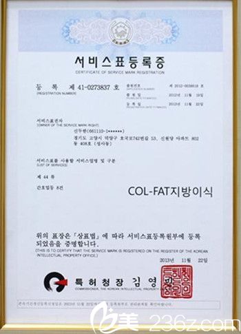 申枓翰院长证书