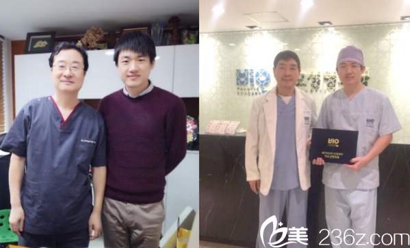 黄万宇医生与韩国<!--<i data=20240703-sp></i>-->、曹仁昌院长合影