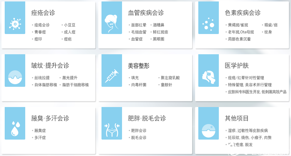 诊疗项目 诊疗项目