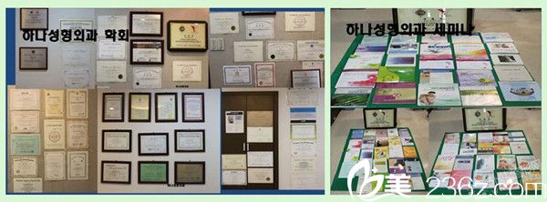 韩国韩亚整形医院所获荣誉 韩国韩亚整形医院所获荣誉