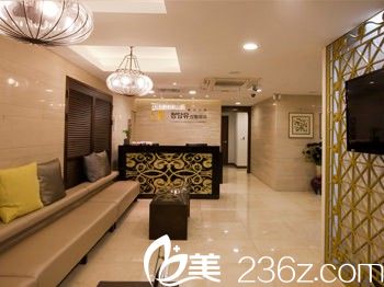 清潭优整形医院的大厅