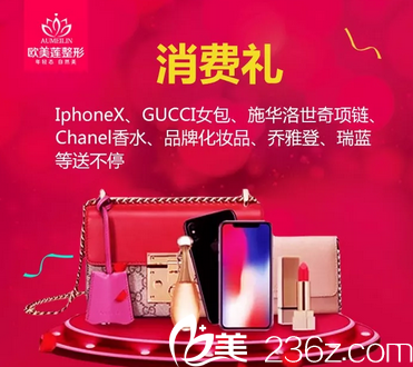 太原欧美莲优惠活动消费礼图