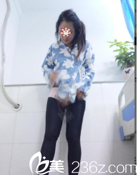 已经感觉到瘦了点 已经感觉到瘦了点