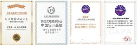 上海华美荣誉证书