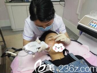 美莱注射进行中