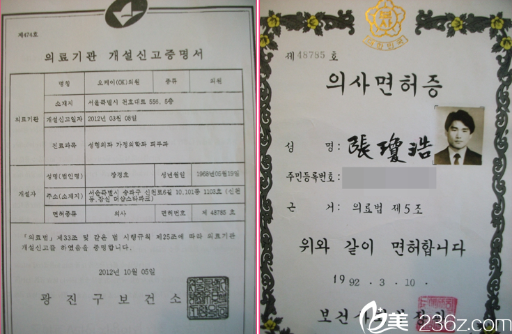 张琼浩院长证书 张琼浩院长证书