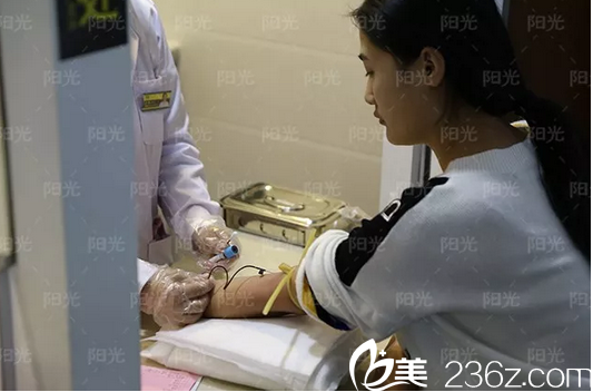 整形术前检查照