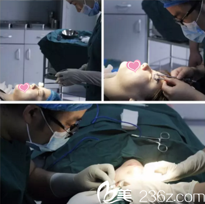 显微精雕电眼术手术过程中