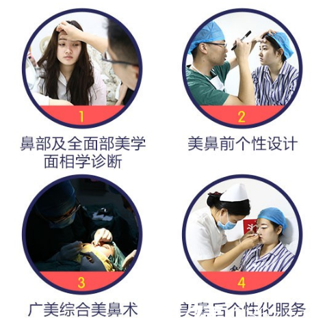 广州广美徐立志隆鼻手术过程图 广州广美徐立志隆鼻手术过程图