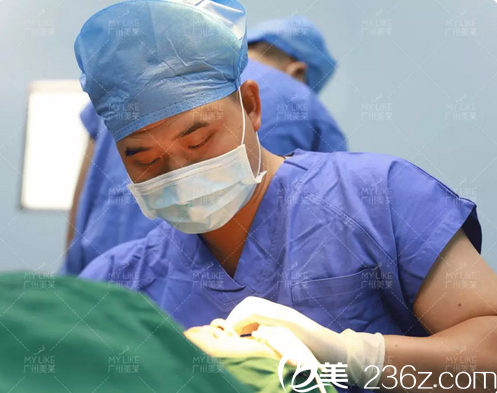 广州美莱曾德渊双眼皮手术过程