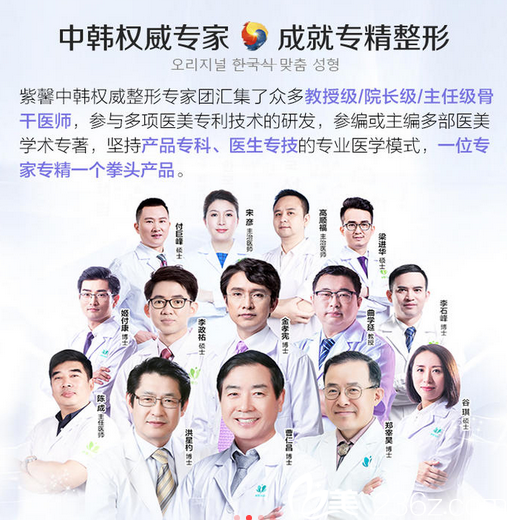 广州紫馨中韩医生团队