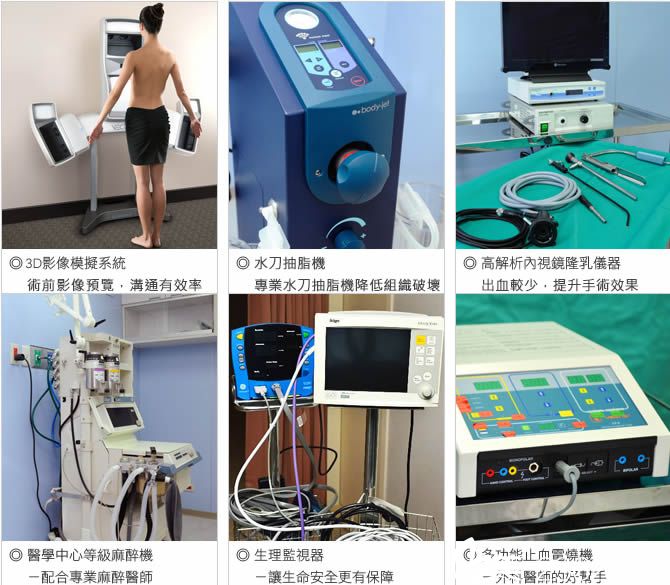 中国台湾米洛斯整形医疗设备图