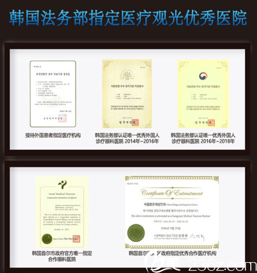 韩国光明世界眼科指定观光医院