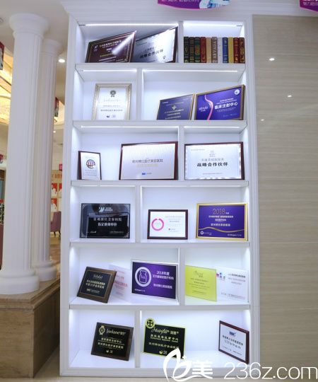 常州博仕的一整面荣誉资质橱柜 常州博仕的一整面荣誉资质橱柜