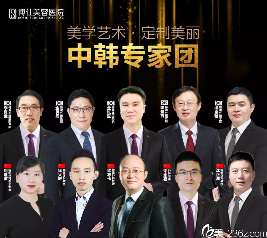 常州博仕整形医院都有专业的中韩医生团