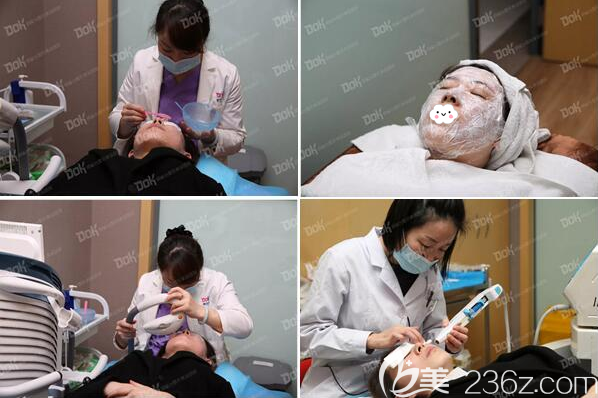 雷国婕水动能祛斑治疗全过程