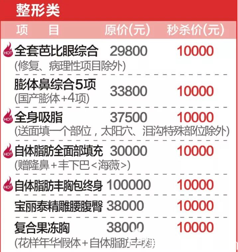 重庆军美整形自体脂肪面部填充多少钱 重庆军美整形自体脂肪面部填充多少钱