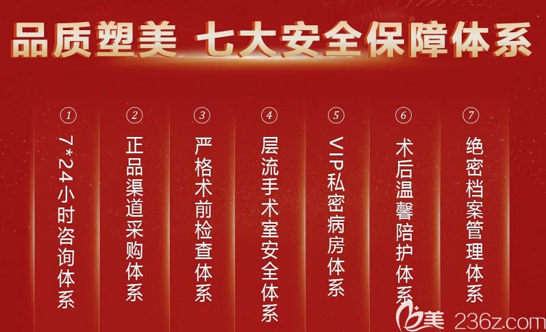 厦门华美美容医院七大安全保障体系 厦门华美美容医院七大安全保障体系