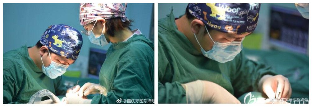 牙博士口腔陈泽旭工作中