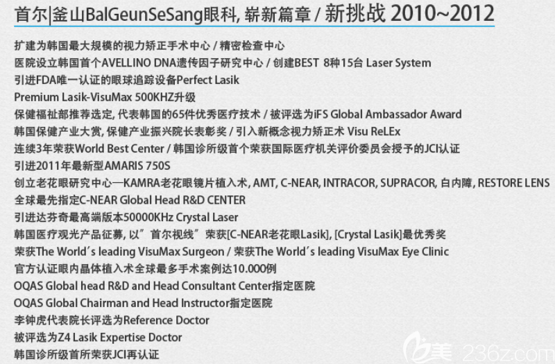 首尔金山BalGeunSeSang眼科耀眼成绩 首尔金山BalGeunSeSang眼科耀眼成绩