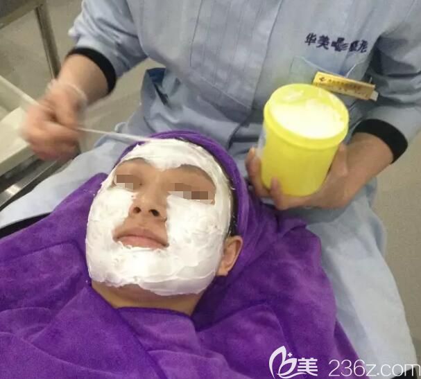 淮安华美分享术前的敷麻工作 淮安华美分享术前的敷麻工作