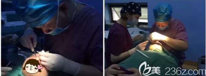 王武坤切开重睑术+内眦开大术过程中 王武坤切开重睑术+内眦开大术过程中