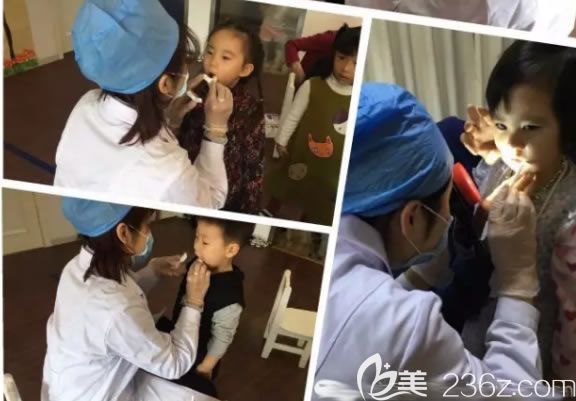 王医生到某幼儿院为班级学生进行免费的口腔检查