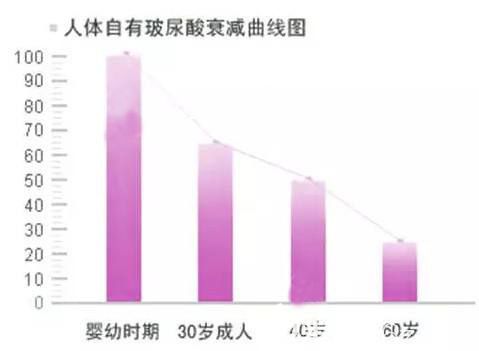 人体含玻尿酸示意图