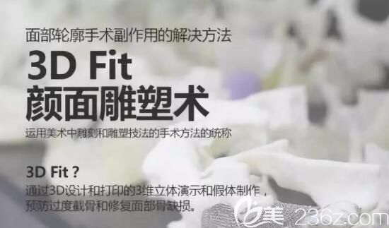 韩国H整形3D Fit颜面雕塑术原理