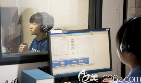 韩国soreeear人工耳蜗整形医院听力测试中 韩国soreeear人工耳蜗整形医院听力测试中