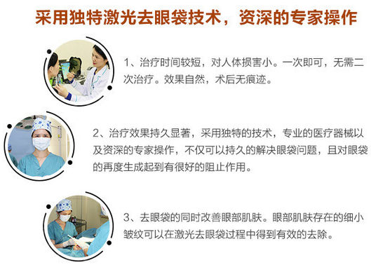正规整形医院激光祛眼袋操作流程