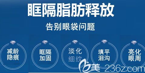 眶隔脂肪释放去眼袋优势