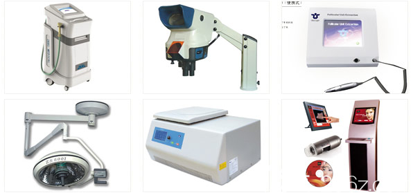 先进的毛囊检测仪器及植发设备 先进的毛囊检测仪器及植发设备