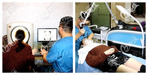 做超皮秒祛斑手术中 做超皮秒祛斑手术中