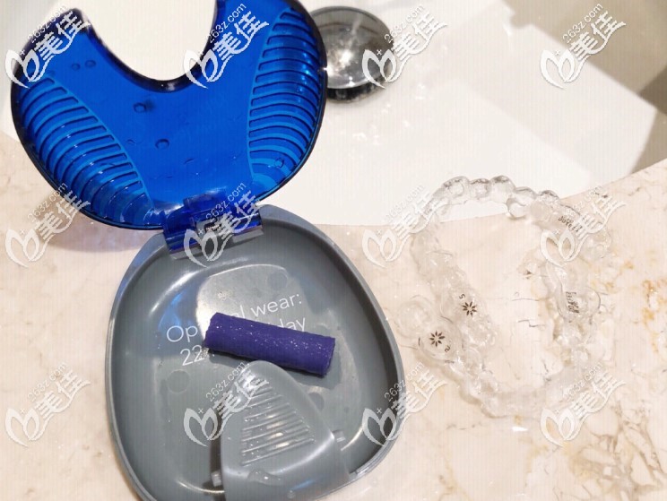 我的隐适美隐形牙套及咬胶