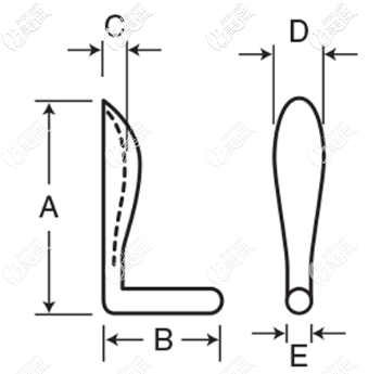 射极峰鼻假体的大小 射极峰鼻假体的大小