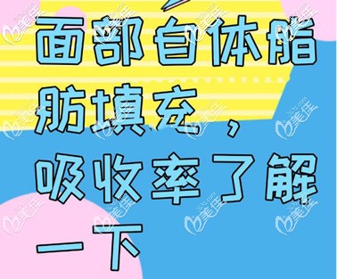 面部自体脂肪填充后会吸收一部分