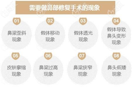 做隆鼻失败修复的几种情况