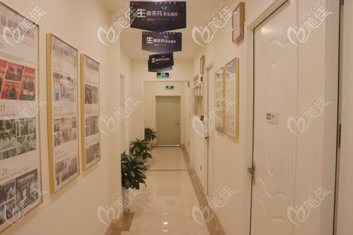 珠海新生植发诊区走廊