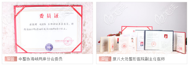 东莞科医能赵宏伟院长荣誉证书 东莞科医能赵宏伟院长荣誉证书