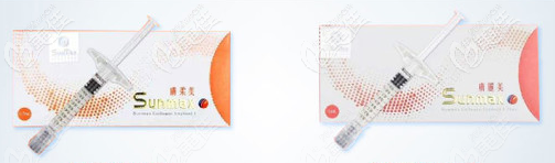 脸部注射的胶原蛋白产品示意图 脸部注射的胶原蛋白产品示意图