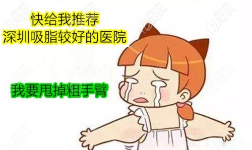 深圳吸脂哪家医院好？