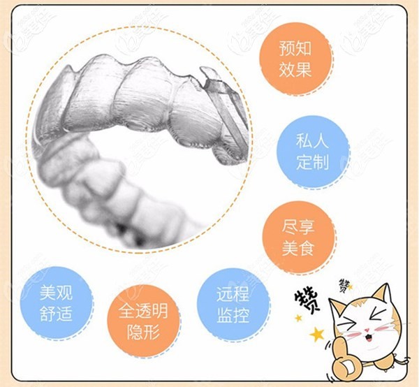 广大口腔做国产正雅隐形牙套