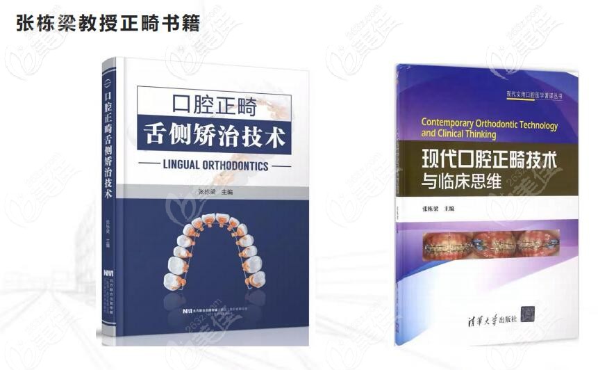 张栋梁出版的正畸书籍 张栋梁出版的正畸书籍
